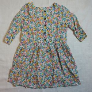 Carter's |  Long Sleeve  Floral Dress